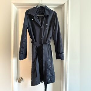 Ralph Lauren Navy Trench Coat